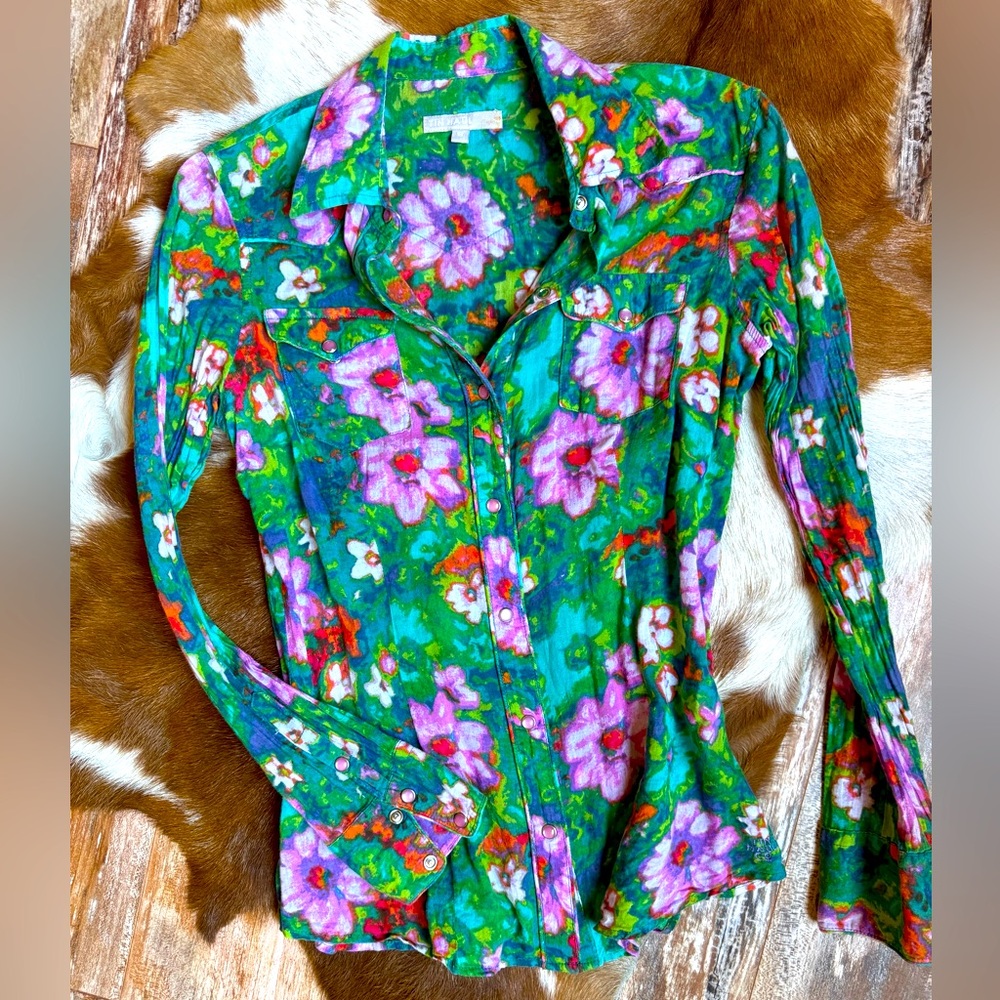 Tin Haul - Small - Western Button Up